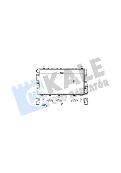 Skoda Felicia 2 Motor Radyatoru 1.3 1998-2001 Amh Kale 354945
