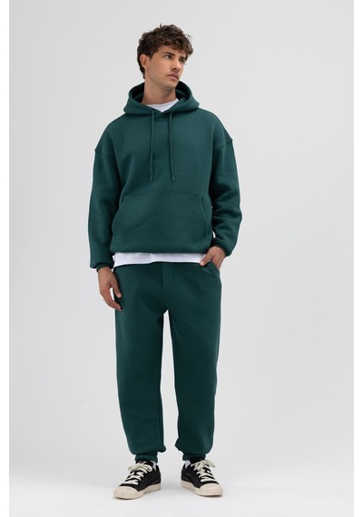 Vamos Basic Paça Lastikli Eşofman Alt Nefti