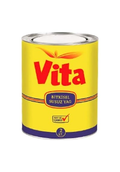 Vita Bitkisel Margarin 3 x 2 L