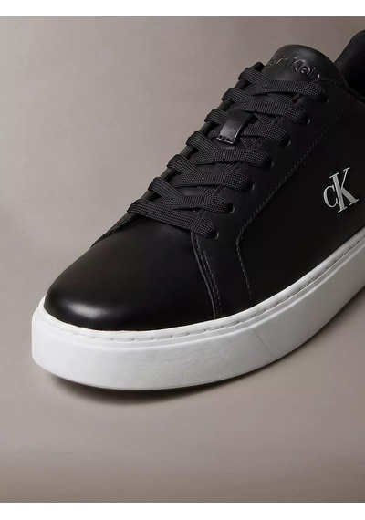 Calvin Klein Classıc Cupsole Lace, Beh Siyah Erkek Spor Ayakkabı