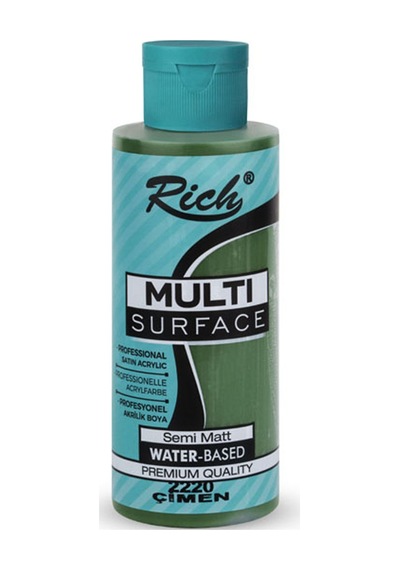 Rich Akrilik Boya Multi Surface 120 Cc Çimen 2220 Çok Renkli