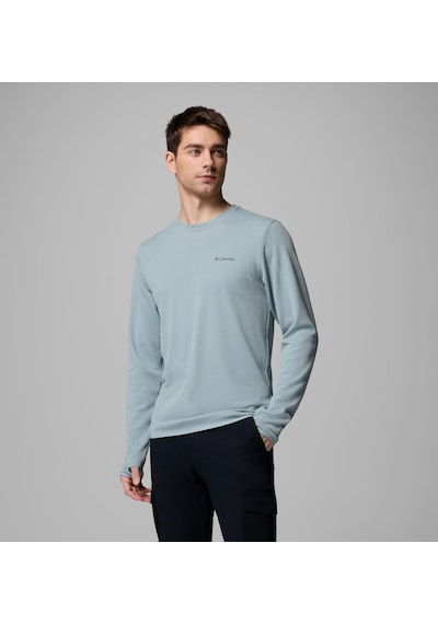 Columbia Columbıa Tech Traıl Utılıty Warm Ls Crew Erkek Sweatshırt 2136881-461 Yeşil