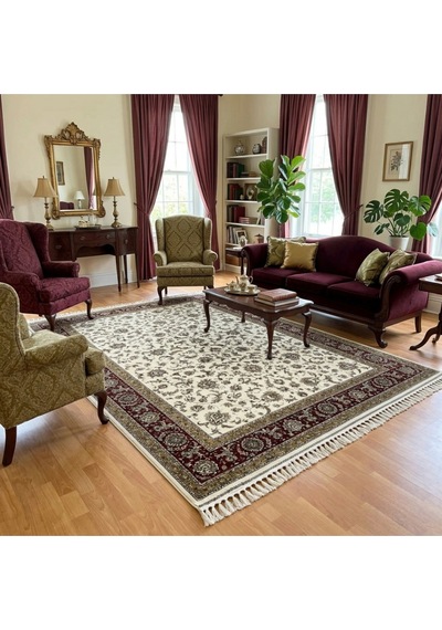 Hürrem 200 X 300 İpek Halı Bej