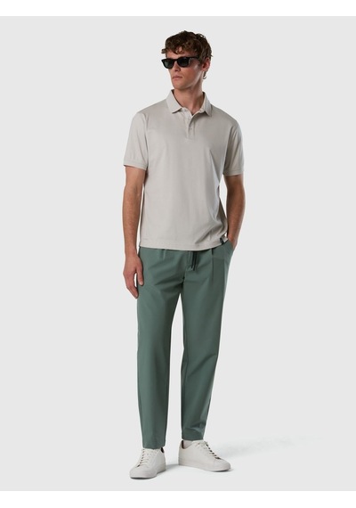 North Sails Kısa Kollu Pamuklu Erkek Polo Yaka T-shirt-33480 Gri