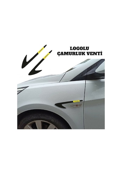 Renault 18 Kapı Eşiği + Logolu Çamurluk Venti Set