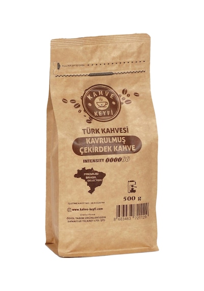 Kahve Keyfi Kavrulmuş Çekirdek Türk Kahvesi 500 G