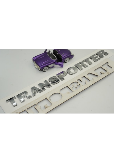 Vw Volkswagen Transporter T4 T5 T6 Krom Abs 3M 3D Bagaj Yazı Logo