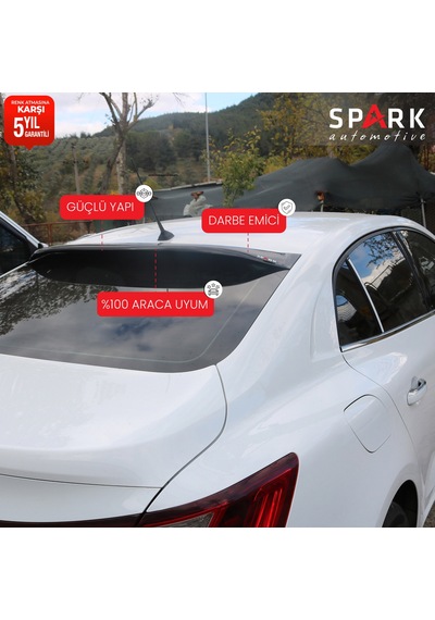 Renault Megane 4 2016- Yılı Ve Sonrası Uyumlu Arka Cam Spoyler