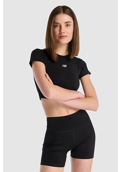 New Balance Wnt1534-bk Siyah Kadın Tişört Siyah