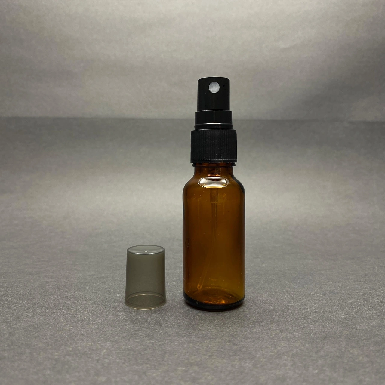 20ml Kahverengi Spreyli Şişe, 12 Adet, Ecza Şişesi, Boş Cam Şişe
