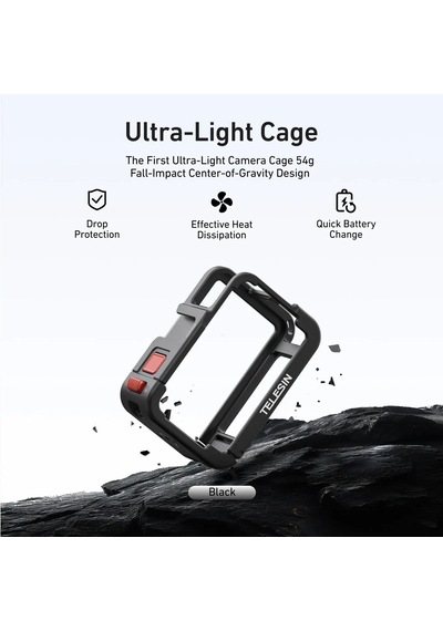 Telesın Osmo Action 5 Pro Metal Kafes