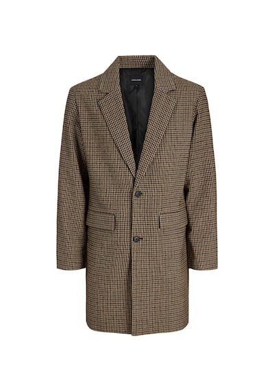 Jack&jones Essentıals Erkek Spread Yaka Palto - Harris - 12288145-1231632 Crockery
