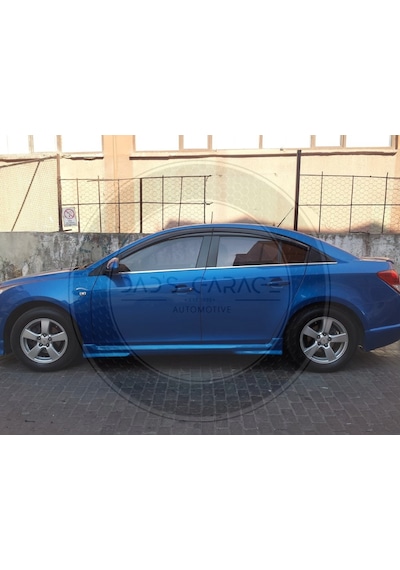 Chevrolet Cruze Yan Marşpiyel Takımı Fiber Astarlı