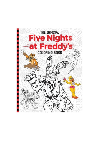 Official Five Nights At Freddy's Coloring Book Ciltli Scholastic Usa
