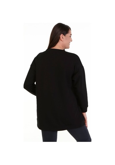 Myline Örme Baskılı Sweatshirt