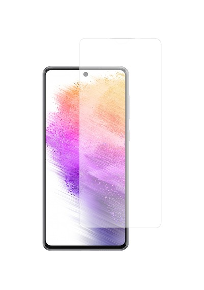 Logis Samsung Galaxy Uyumlu A73 Antistatik 5d Tam Kaplayan Ekran Koruyucu Cam
