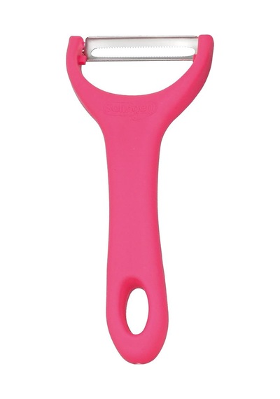 Solingen Mat Pembe Sapan Soyacak Paslanmaz Alman Çeliği, Ergonomik Sap, Çift Yönlü Kullanım-178 Pembe