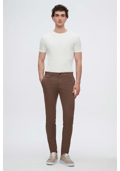Twn Slim Fit Vizon Armürlü Chino Pantolon 7ecc3s208232m V02