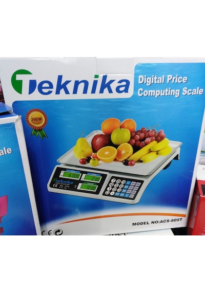 Hem Şarjlı Hem Elektrikli 40 KG Elektronik Hassas Dijital Terazi