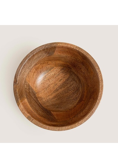 Raye Ahşap Sunum Kasesi 25x25x11 Cm Natural Naturel