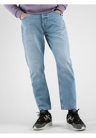 Only & Sons Erkek Rahat Kesim Kısa Paça Kot Pantolon Onsavi Crop Jeans-22024858 001