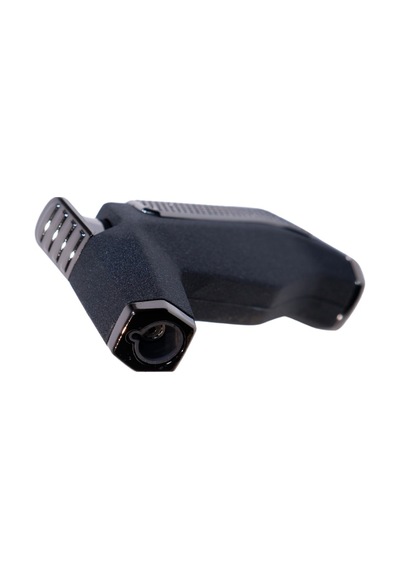 Parmida Tek Torch Pürmüz Siyah Masa Tipi Metal Puro Çakmağı - Tr9235