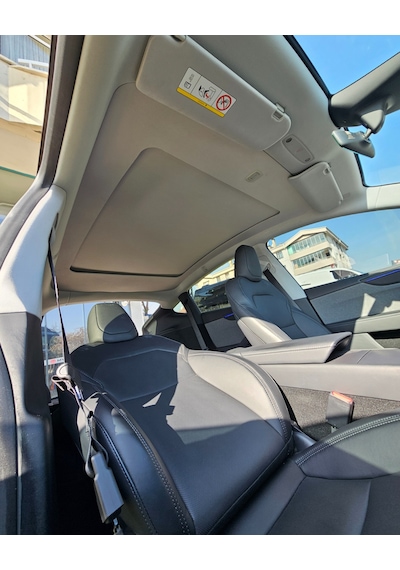 ÇAMKIRAN Tesla Model Y Juniper 2025 Uyumlu Elektrikli Tavan Perdesi
