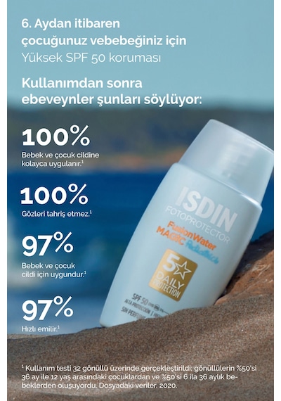 Isdin Fotoprotector Fusion Water Magic Pediatrics Spf50 50 ML