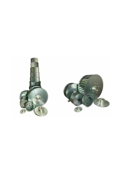 Çap 268 Boy 122 Delik 28 Mm Sol Yön Radyal Fan Pervanesi
