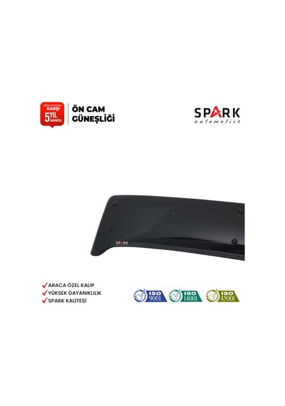 Isuzu Npr 1998-2006 Yılları Arası Ön Cam Güneşliği