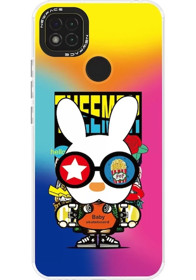 Newface Xiaomi Redmi 9c Kılıf Estoril Desenli Kapak - Estoril - 10
