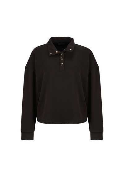 Fabrika Kahverengi Kadın Loose Fit Sweatshirt F6wl-swt0032 Kahve