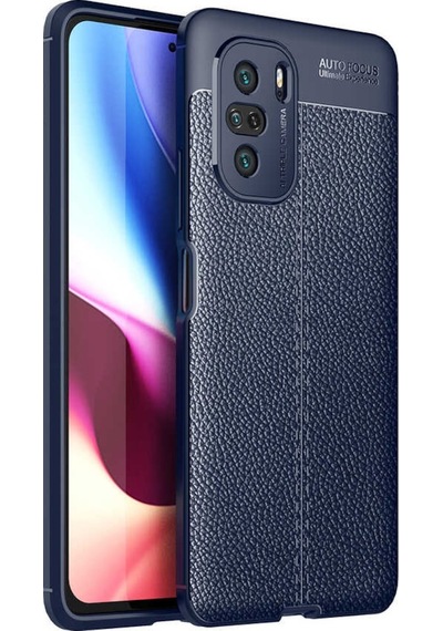 Xiaomi Poco F3 Kılıf Zore Niss Deri Desenli Silikon Kılıf