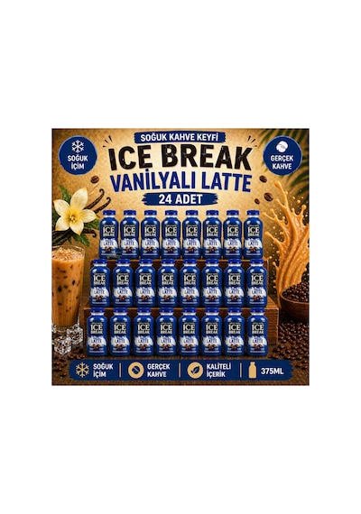 İce Break Vanilyalı Latte 24 Adet Diğer