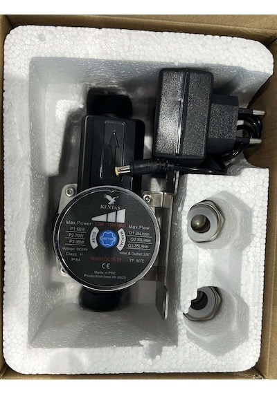 Kentaş Dc15-18 Pompamat Sessiz Mini Hidrofor - 85 Watt - Frekanslı