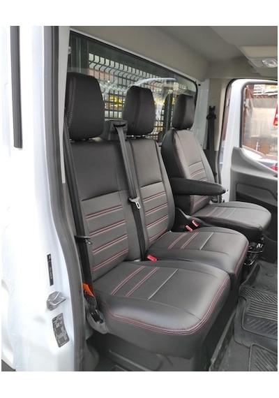 Ford Transit Tek Kabin Araca Özel Deri Oto Koltuk Kılıfı (468048858)