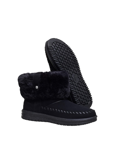 Camden Cuff Classic Cozy Siyah Kadın Bot-10839 Siyah