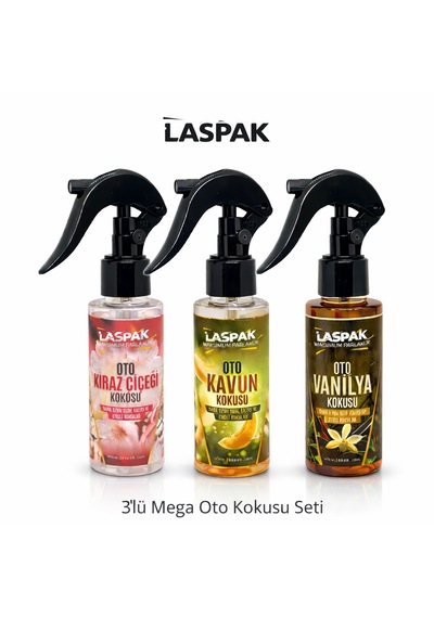 Premium 3 Lü Oto Kokusu Seti Uzun Süre Kalıcı Doğal Esans Yoğun Aroma 001