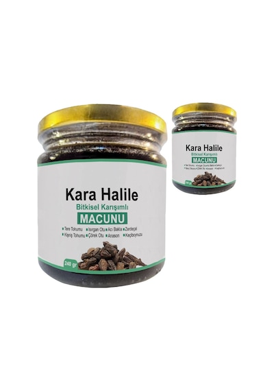 Kara Halile 2 Adet Bitkisel Karışımlı Macun 240 Gr