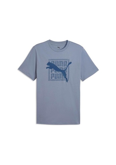 Puma Graphic Erkek Gri Tişört