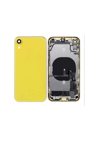 Apple Uyumlu iPhone Xr İle Dolu Kasa Sarı