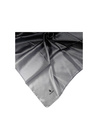 Mim Eşarp Mısırlı Eşarpları Degrade Kristal Sport Bulut Desenli Polyester Eşarp Siyah - Beyaz