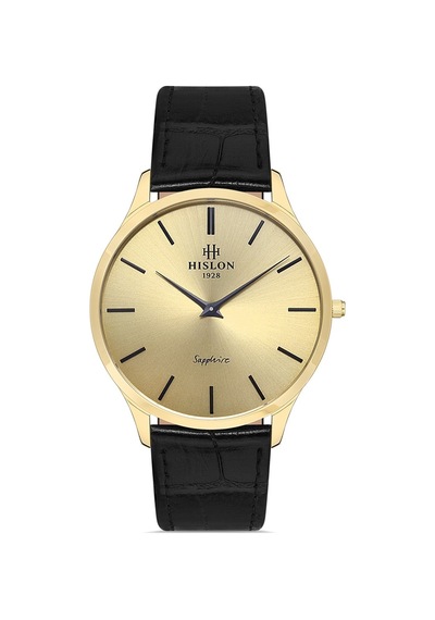Hislon Cl135g-08kg Erkek Kol Saati Altın