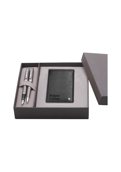 İsme Özel Scrikss Hediyelik Set Dolmakalem Ve Cüzdan