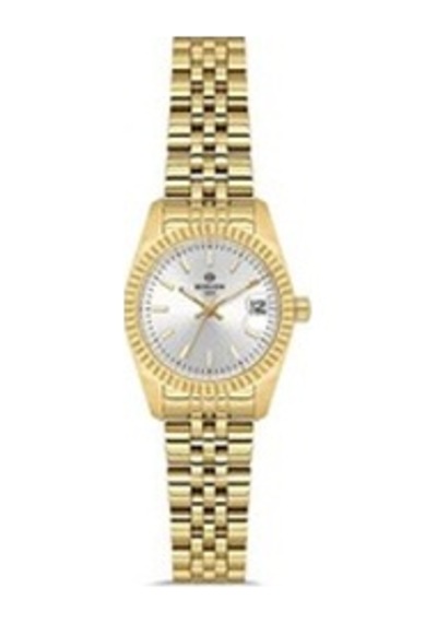 Ql155g-02sg Hislon Kol Saati 22 Mm / Gold Gri