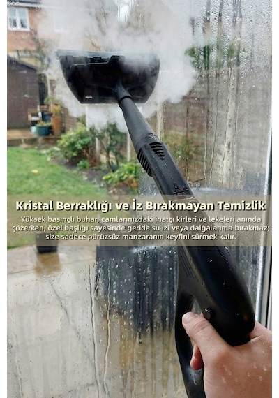 Premier PSC228 Çok Fonksiyonlu Buharlı Temizlik Makinesi