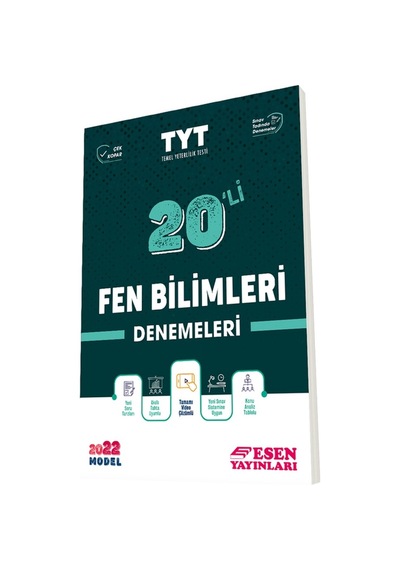2022 TYT Fen Bilimleri 20'li Deneme -  Esen Yayıncılık