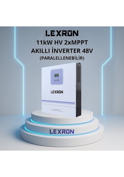 Lexron 11kw Hv 2xmppt Akıllı Inverter 48v Paralellenebilir