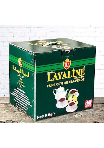 Layaline Pure Ceylon Tea Pekoe Siyah Çay 5 KG