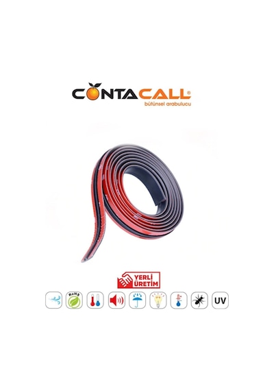 Üniversal Oto Kenar Fitilleri,ön Cam,arka Cam Ve Sunroof Fitili 5 Metre